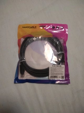 Cable de Red Nanocable Cat 6A UTP 3m