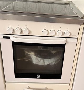 Vitrocerámica, horno y campana