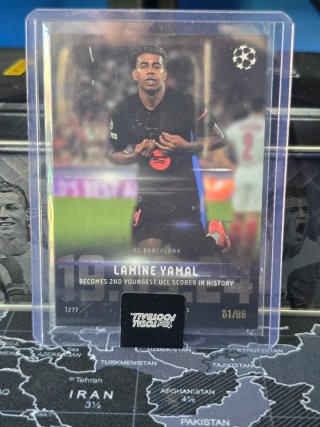 Carta Topps Lamine Yamal 81/99