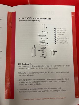 Licuadora Becken de Acero Inoxidable