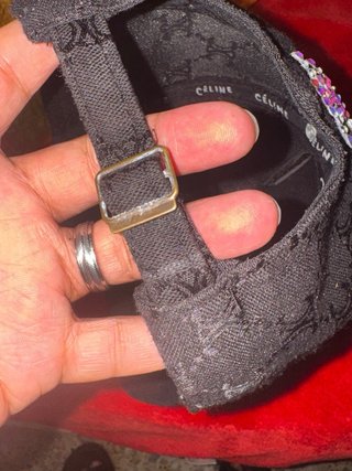 Gorra Celine Negra