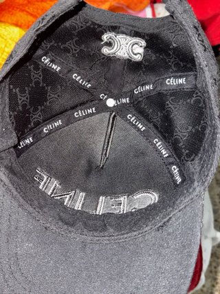 Gorra Celine Negra