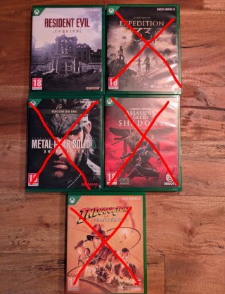 Lote 5 Juegos Xbox Series X