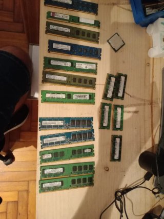 RAM DDR3, DDR2, DDR2 Portátil y CPU