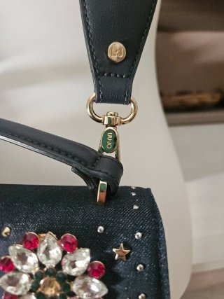 Borsa Liu Jo con borchie e strass