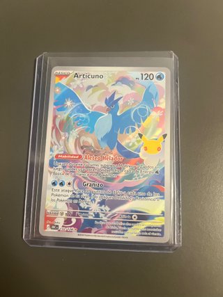 Carta Pokémon Articuno, en español 132/128