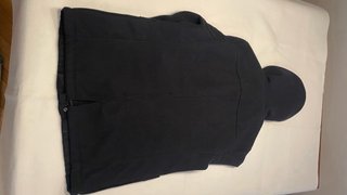 Chaquetón de paño azul marino Pull&Bear