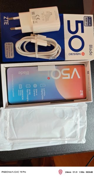 ZTE Blade V50 5G 128GB Negro