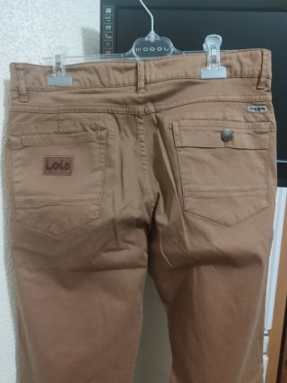 Pantalón Lois Jeans Hombre Talla M Marrón