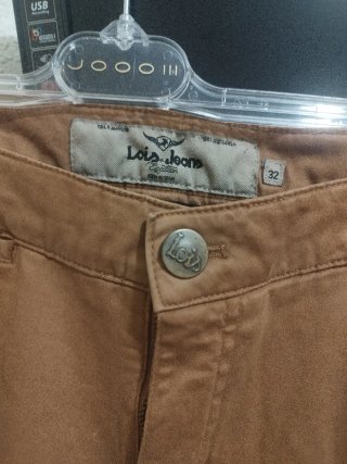 Pantalón Lois Jeans Hombre Talla M Marrón