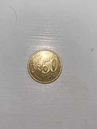 Moneda de 50 céntimos Portugal 2002