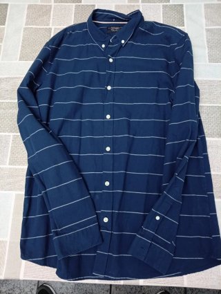 Camisa Pull&Bear Rayas Talla XL
