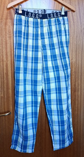 Pantalón Pijama H&M Cuadros T.170 XS