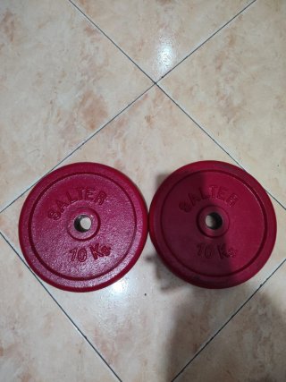2 Discos de Pesas Salter