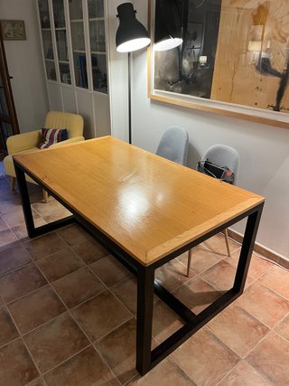 Tavolo da Pranzo in Legno 160x90cm