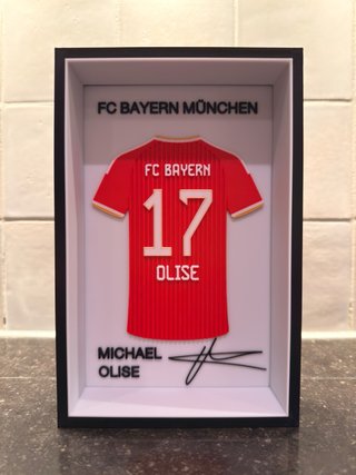 Cuadro 3D Camiseta Fútbol / NBA Personalizable