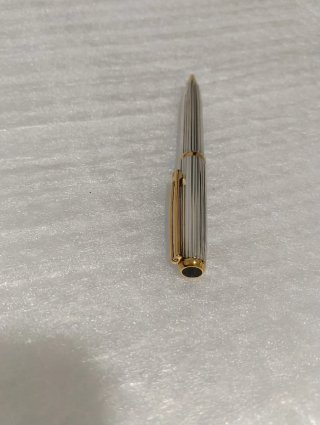 Bolígrafo Inoxcrom Sirocco Guilloché Plata