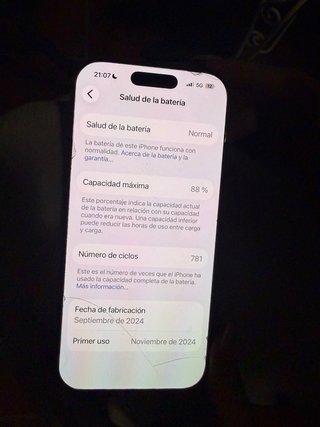 iPhone 16 Pro  128GB  Perfecto estado