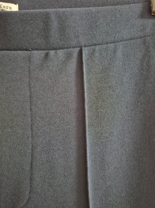 Pantalón de campana azul marino