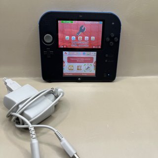 Nintendo 2DS Console Nero Blu Completa