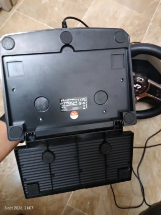 Volante y Pedales Gaming FRTEC