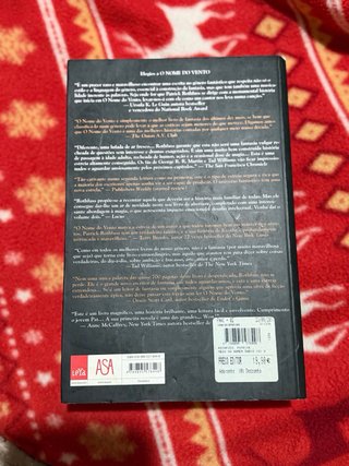 Livro O Medo do Homem Sábio