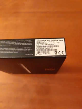 Caja iPod nano Apple Negra