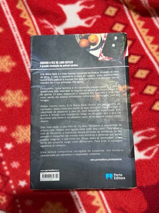 Livro O Hipnotista
