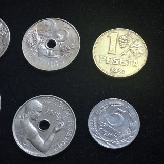 Lote de 8 Monedas de la/s República Española