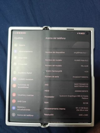 Huawei Mate Xs 2 256GB Negro + Reloj