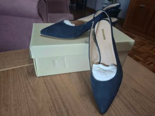 Zapatos Fosco azul marino