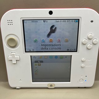 Nintendo 2DS Console Bianco Rosso