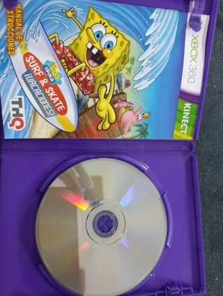 Bob Esponja Surf & Skate ¡Vacaciones! Xbox 360 Kin