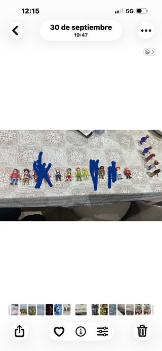 Lote de 9 figuras coleccionables
