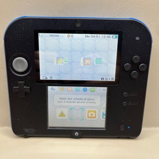 Nintendo 2DS Console Nero Blu Originale