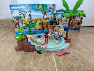 Playmobil myLife 71529 Parque Infantil Piscina