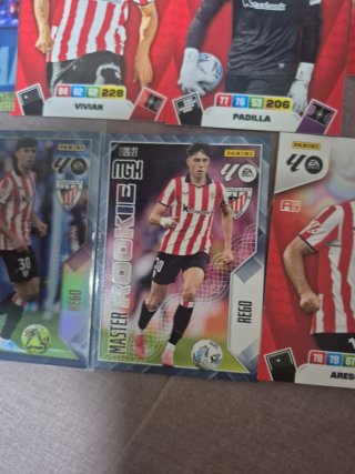 Lote cromos Athletic Bilbao Panini Megacracks
