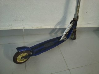 Patinete Infantil Azul Plegable