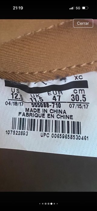 Botas Nike Air Jordan 1 Ante Marrón