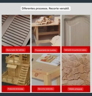 Fresadora Grabadora Estuche 15 Fresas Madera