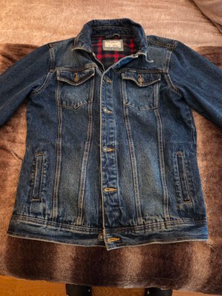 Cazadora Vaquera Forrada Pull&Bear Talla M