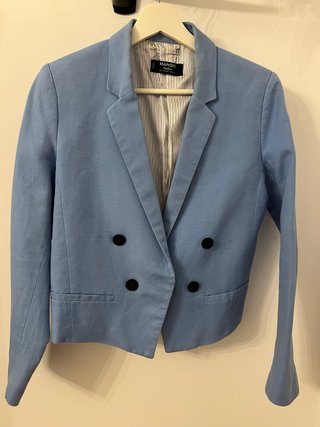 Chaqueta Mango azul