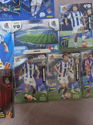 Pack cromos Real Sociedad Panini