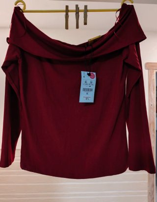 Camiseta Lefties manga larga roja XL