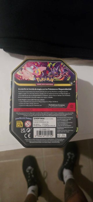 Lata Pokémon Megaluz Lunar: Mega-Gengar ex