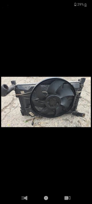 Electroventilador y radiador Sportcoupe W203