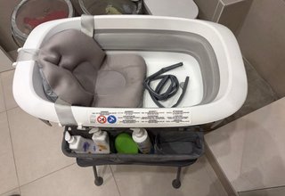 Bañera Plegable Twistshake con Soporte