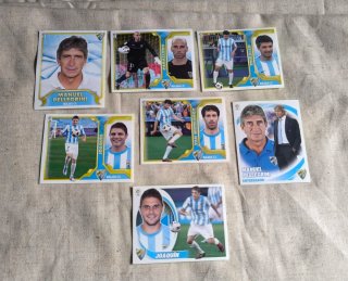 Lote Cromos Málaga CF