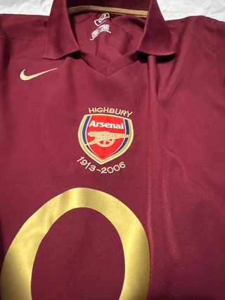 Camiseta Arsenal 2006/2007 Edición Highbury