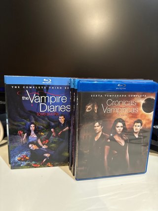 Lote 6 Temporadas Crónicas Vampíricas Blu-ray